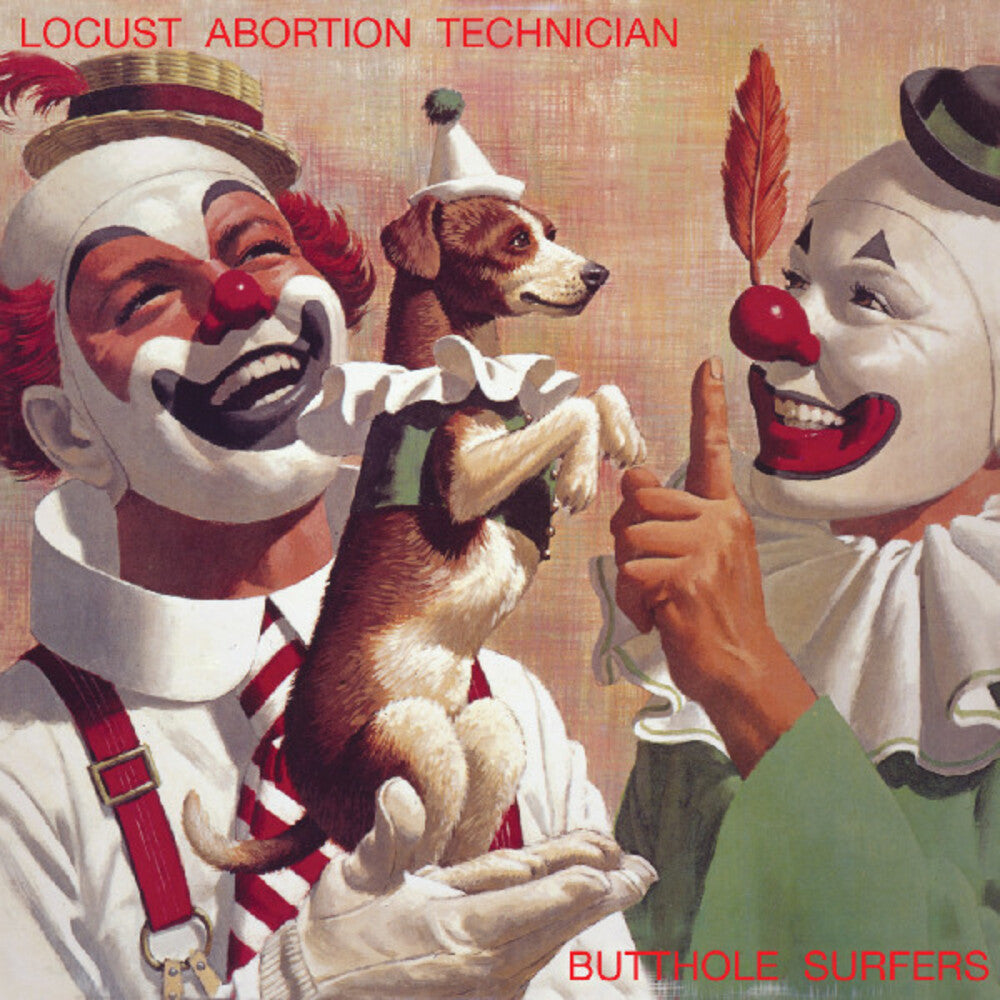 the album cover for Butthole Surfers - Locust Abortion Technician