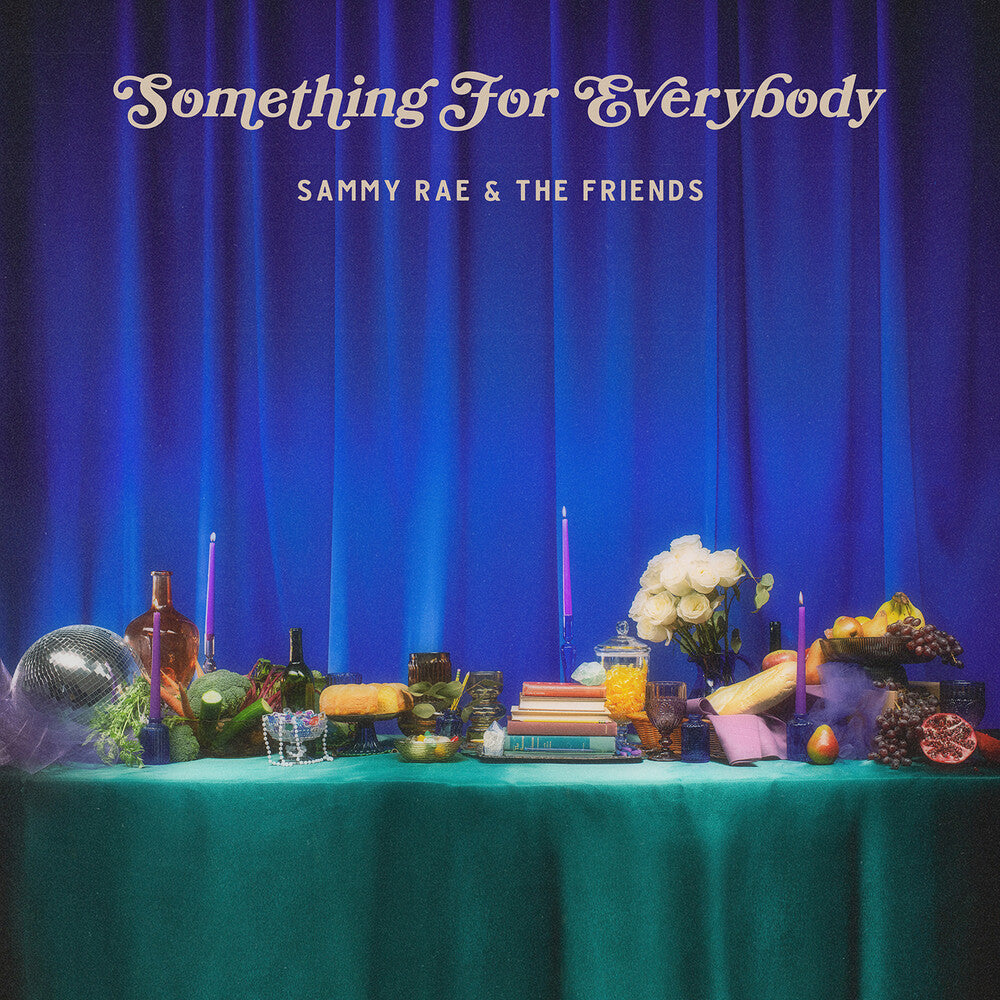 the album cover for Sammy Rae  &amp; The Friends - Something For Everybody (Blue) [Colored Vinyl] (Gate)