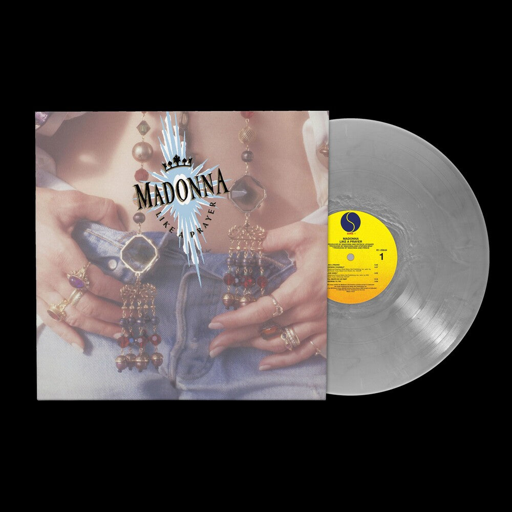 the album cover for Madonna - Like A Prayer [Limited Edition Silver Collection]