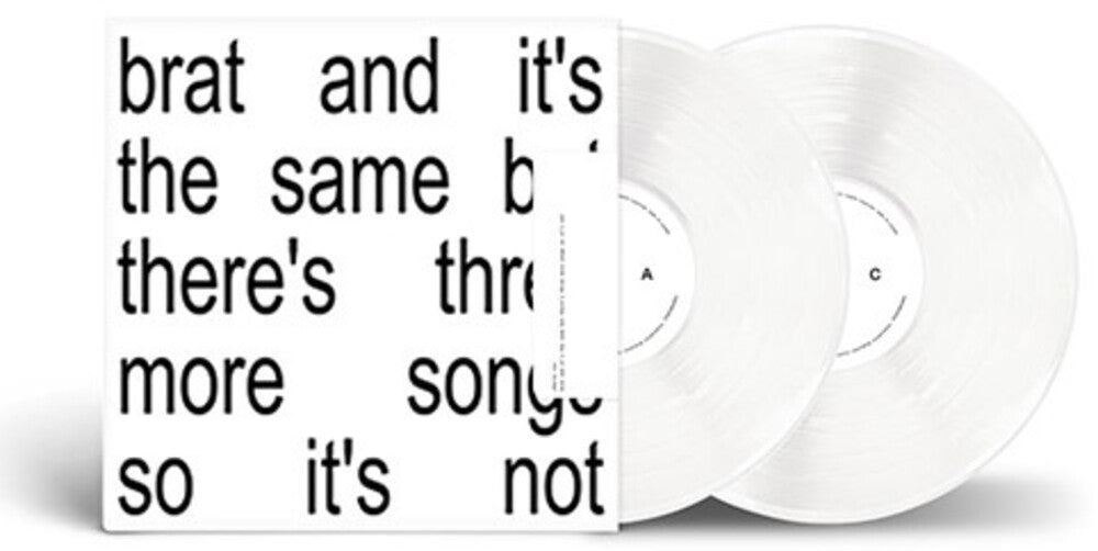 the album cover for Charli xcx - Brat and it&