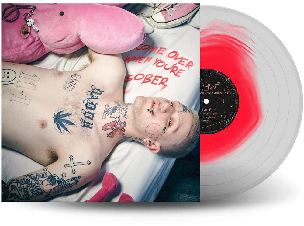 the album cover for Lil Peep - Come Over When You&
