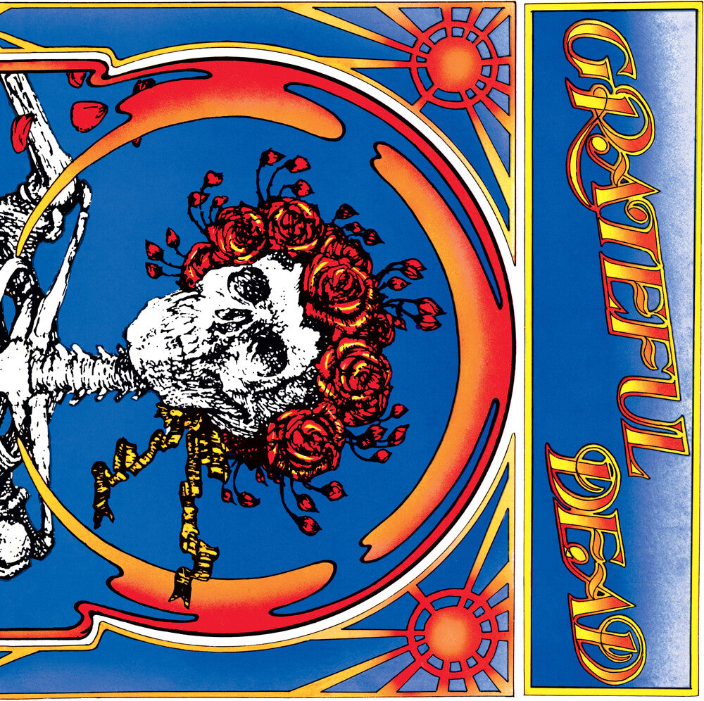 the album cover for Grateful Dead - Grateful Dead - Grateful Dead (Skull &amp; Roses)