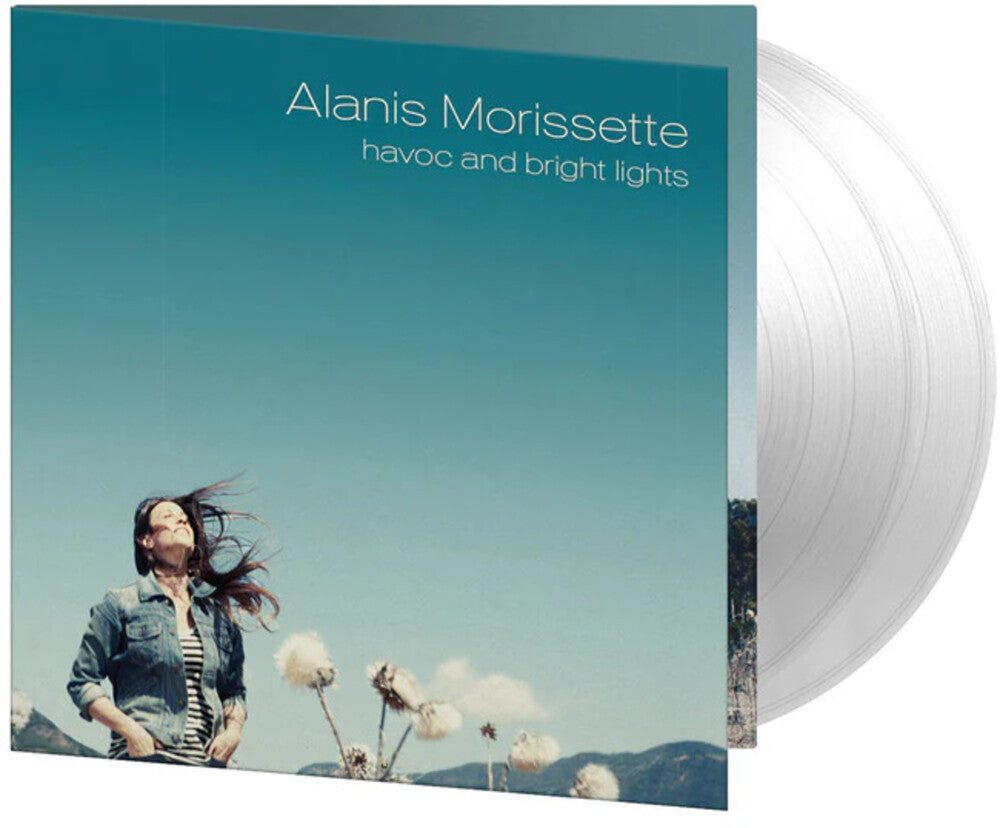 the album cover for Alanis Morissette - Havoc &amp; Bright Lights [Clear Vinyl] (Gate) [Limited Edition] [180 Gram]