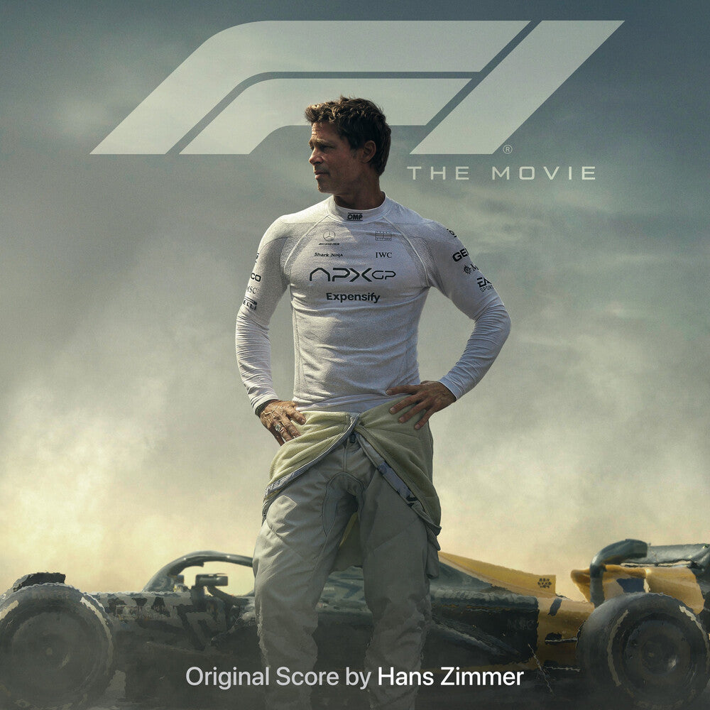 the album cover for Hans Zimmer - F1 The Movie (Original Score) [Red Colored Vinyl]
