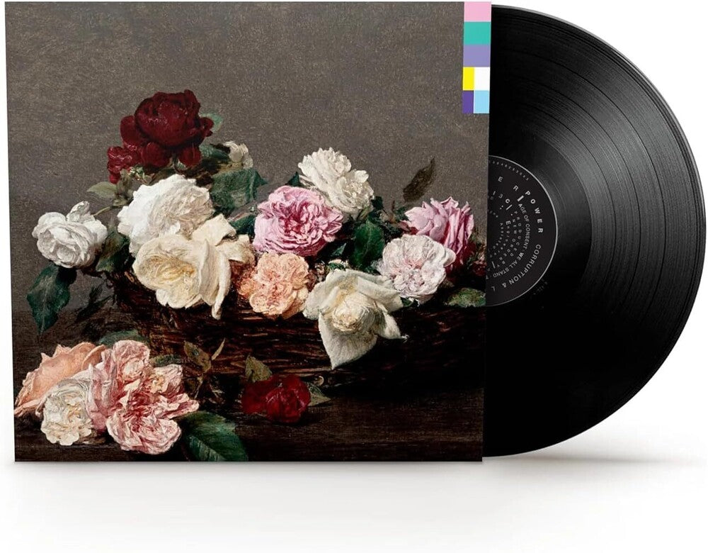 the album cover for New Order - Power Corruption &amp; Lies [Remastered]