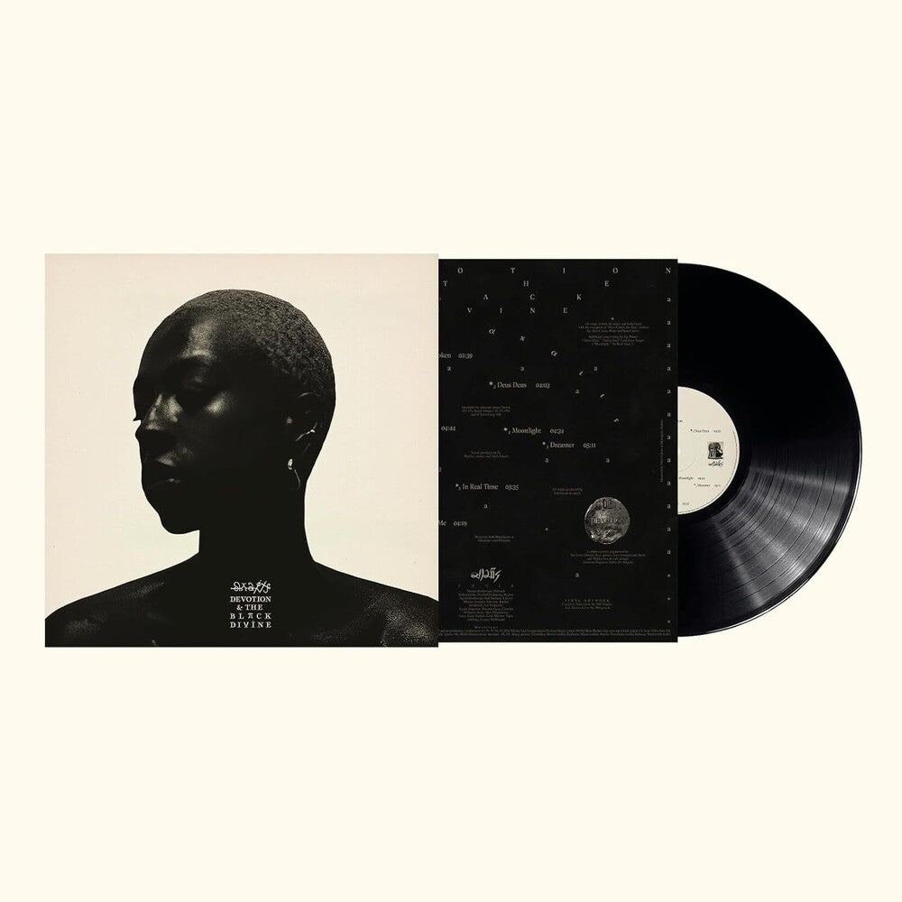 the album cover for Anaiis - Devotion &amp; The Black Divine (Uk)