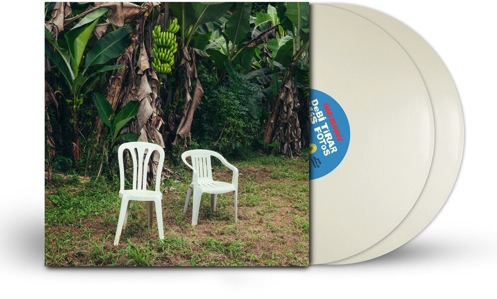 Bad Bunny Debí Tirar Más Fotos Vinyl the album cover for Bad Bunny - DEBI TIRAR MAS FOTOS [Opaque White 2LP]