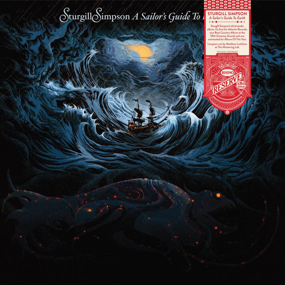 the album cover for Sturgill Simpson - Sailor&