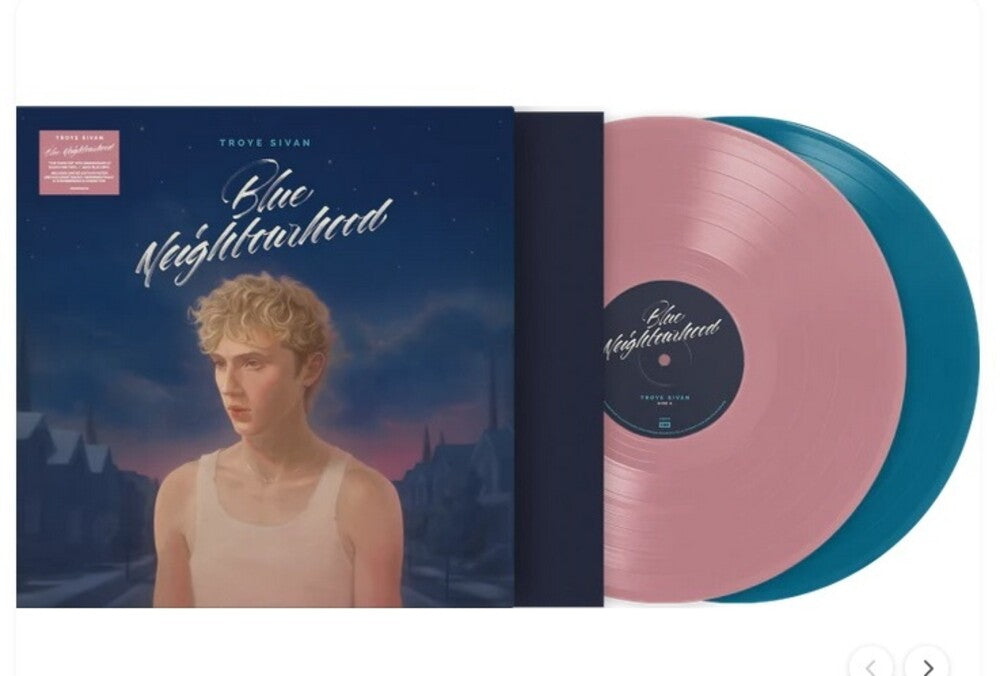 the album cover for Troye Sivan - Blue Neighbourhood &