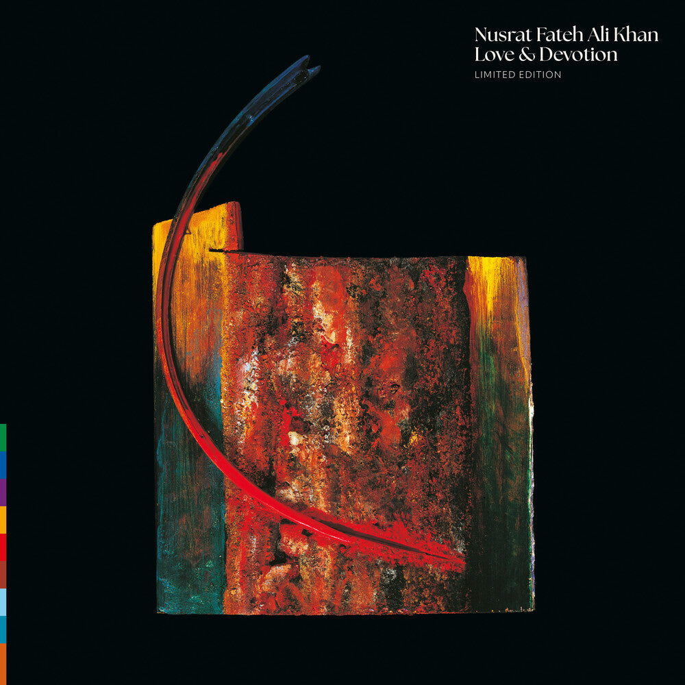 the album cover for Nusrat Fateh Ali Khan &amp; Party - Love &amp; Devotion [2LP]