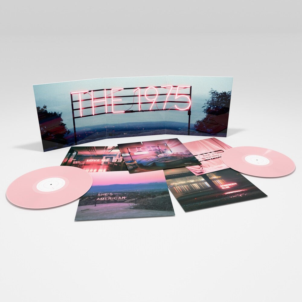 the album cover for The 1975 - I like it when you sleep, for you are so beautiful yet so unaware of it - 10th Anniversary [Pink]