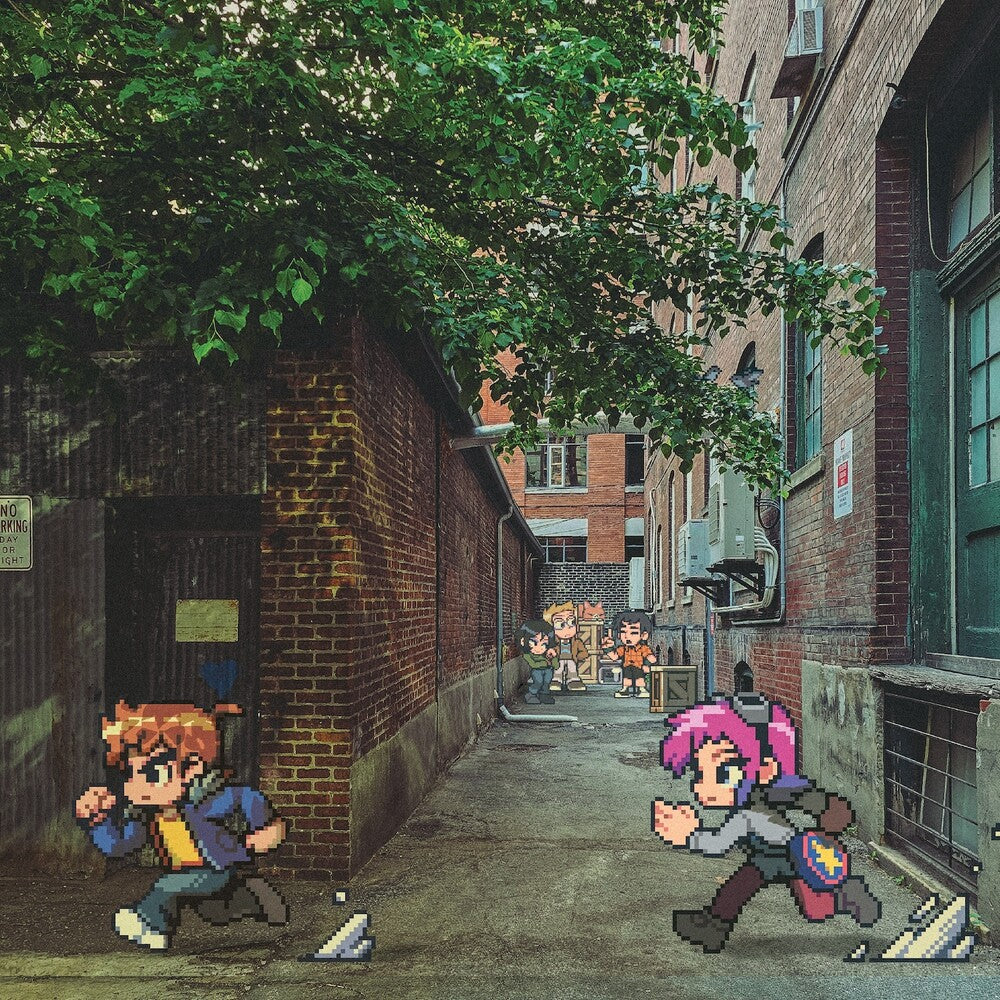 the album cover for Anamanaguchi - Scott Pilgrim Ex - O.S.T. [Blue]
