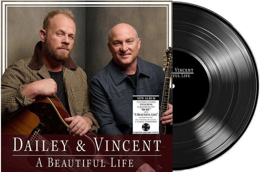 the album cover for Dailey &amp; Vincent - A Beautiful Life