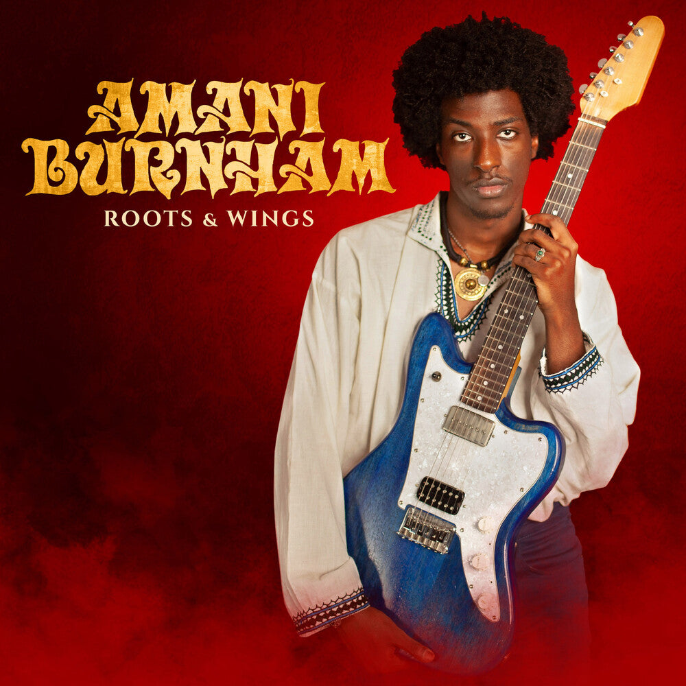 the album cover for Amani Burnham - Roots &amp; Wings