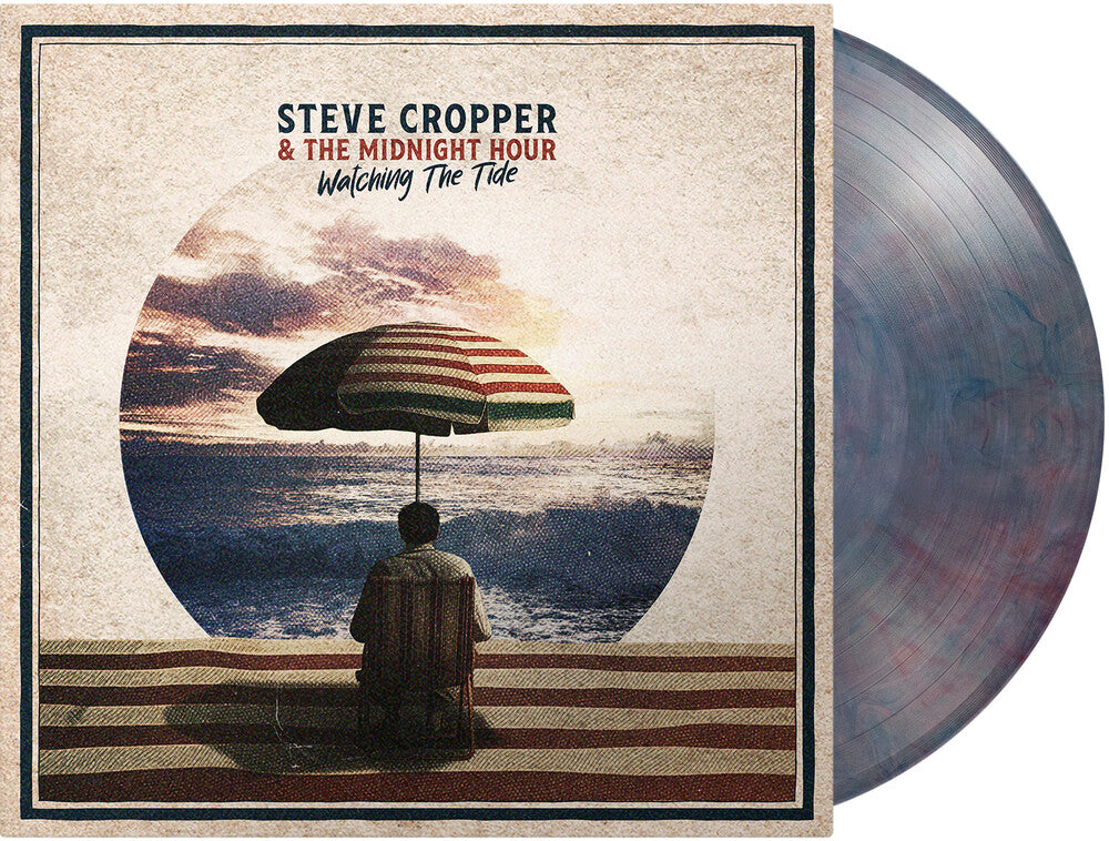 the album cover for Steve Cropper &amp; The Midnight Hour - Watching The Tide