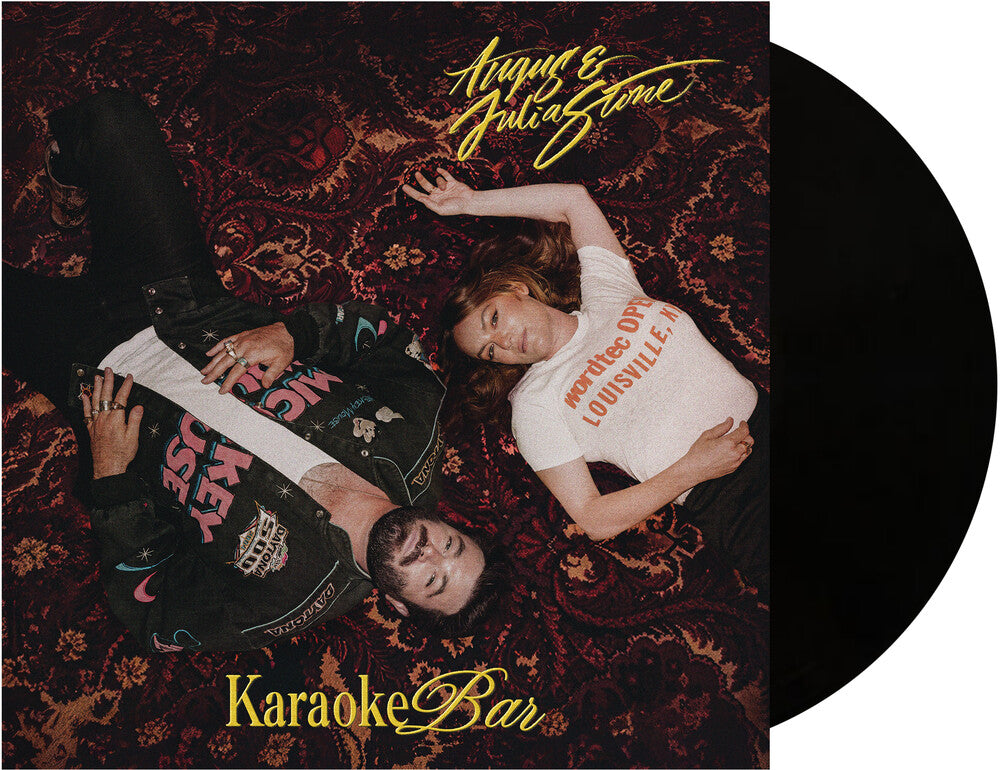 the album cover for Angus &amp; Julia Stone - Karaoke Bar [Black]
