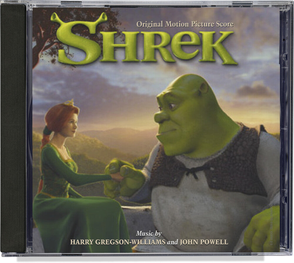 the album cover for Harry Gregson-Williams &amp; John Powell - Shrek - 25th Anniversary