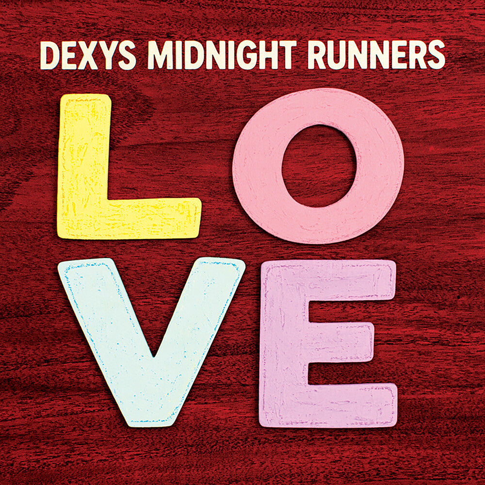 the album cover for Dexys Midnight Runners - LOVE [Yellow]