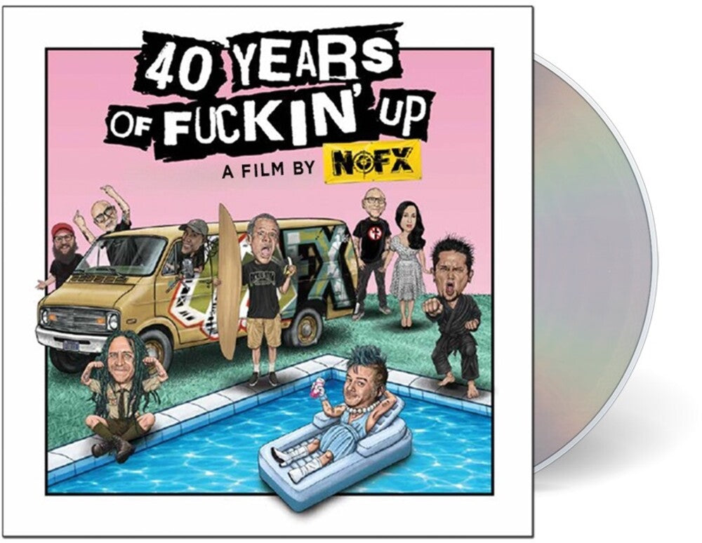 the album cover for NOFX / Fat Mike - 40 Years of Fuckin&