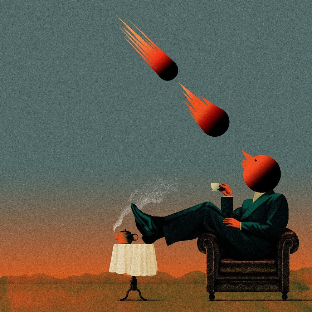 the album cover for Dead Horse Beats - Chilling Effect - Hibiscus Pink Vinyl [Colored Vinyl] (Pnk)
