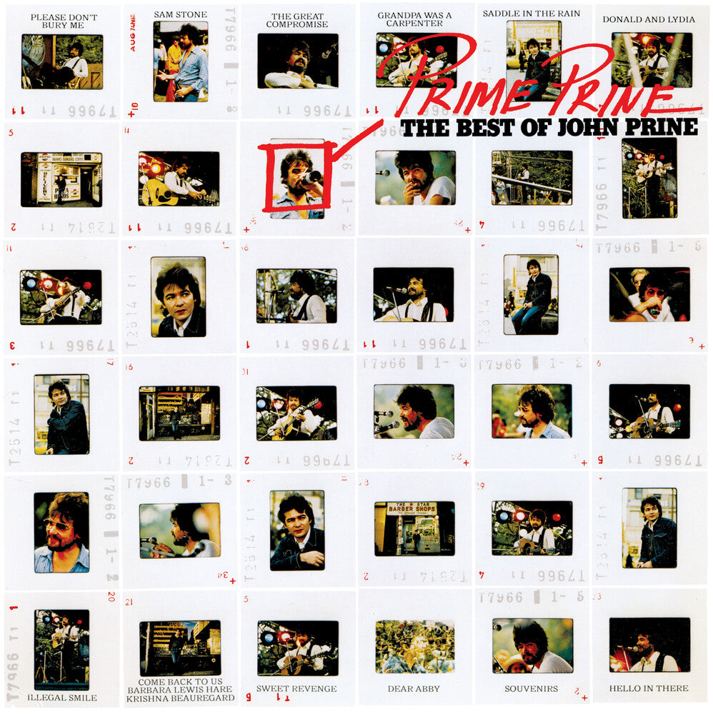 the album cover for John Prine - Prime Prine (Rhino Reserve) (Brick &amp; Mortar Exclusive)