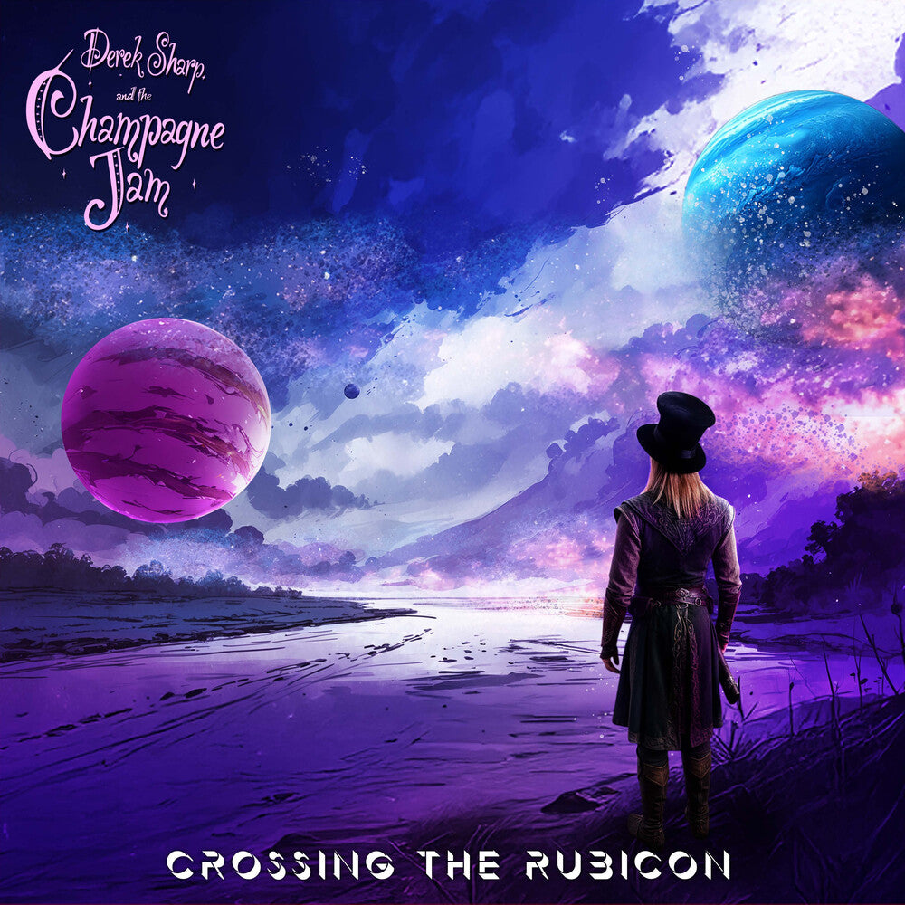 the album cover for Derek &amp; the Champagne Jam Sharp - Crossing the Rubicon