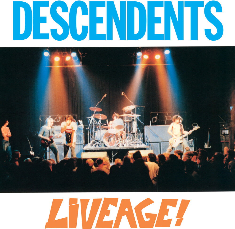 the album cover for Descendents - Liveage! - 2026 