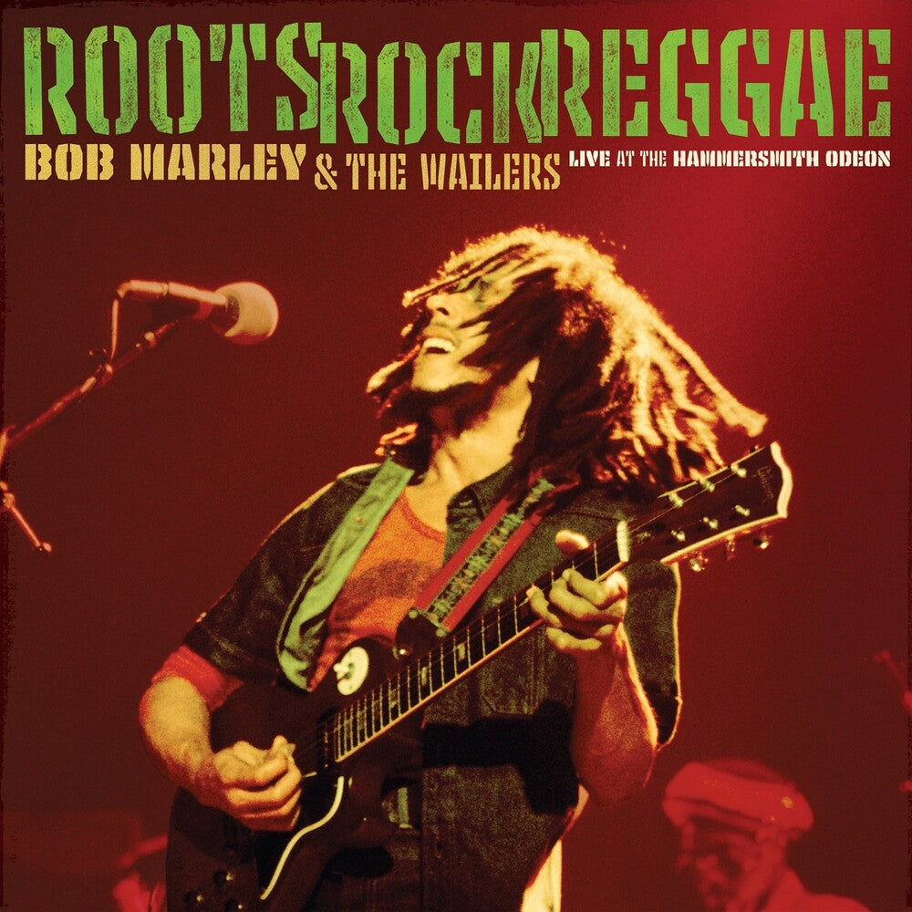 the album cover for Bob Marley &amp; the Wailers - Roots Rock Reggae: Live At The Hammersmith Odeon [180g]