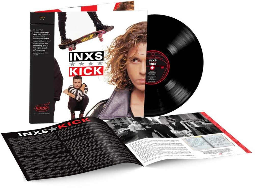 the album cover for INXS - Kick [Brick &amp; Mortar Exclusive] (Hifi)