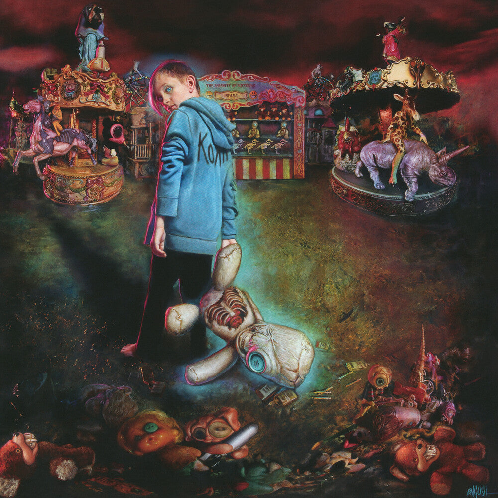 the album cover for Korn - Serenity Of Suffering