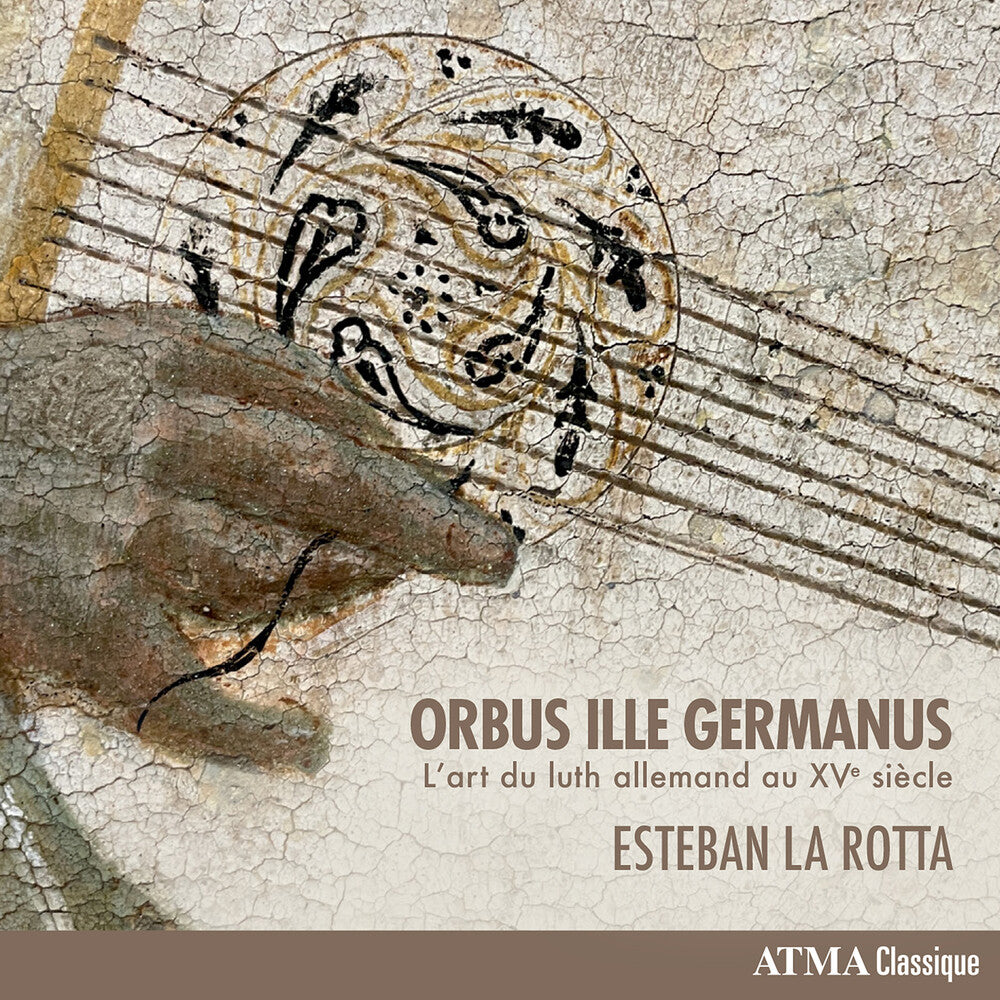 the album cover for Esteban La Rotta - Orbus Ille Germanus - L&