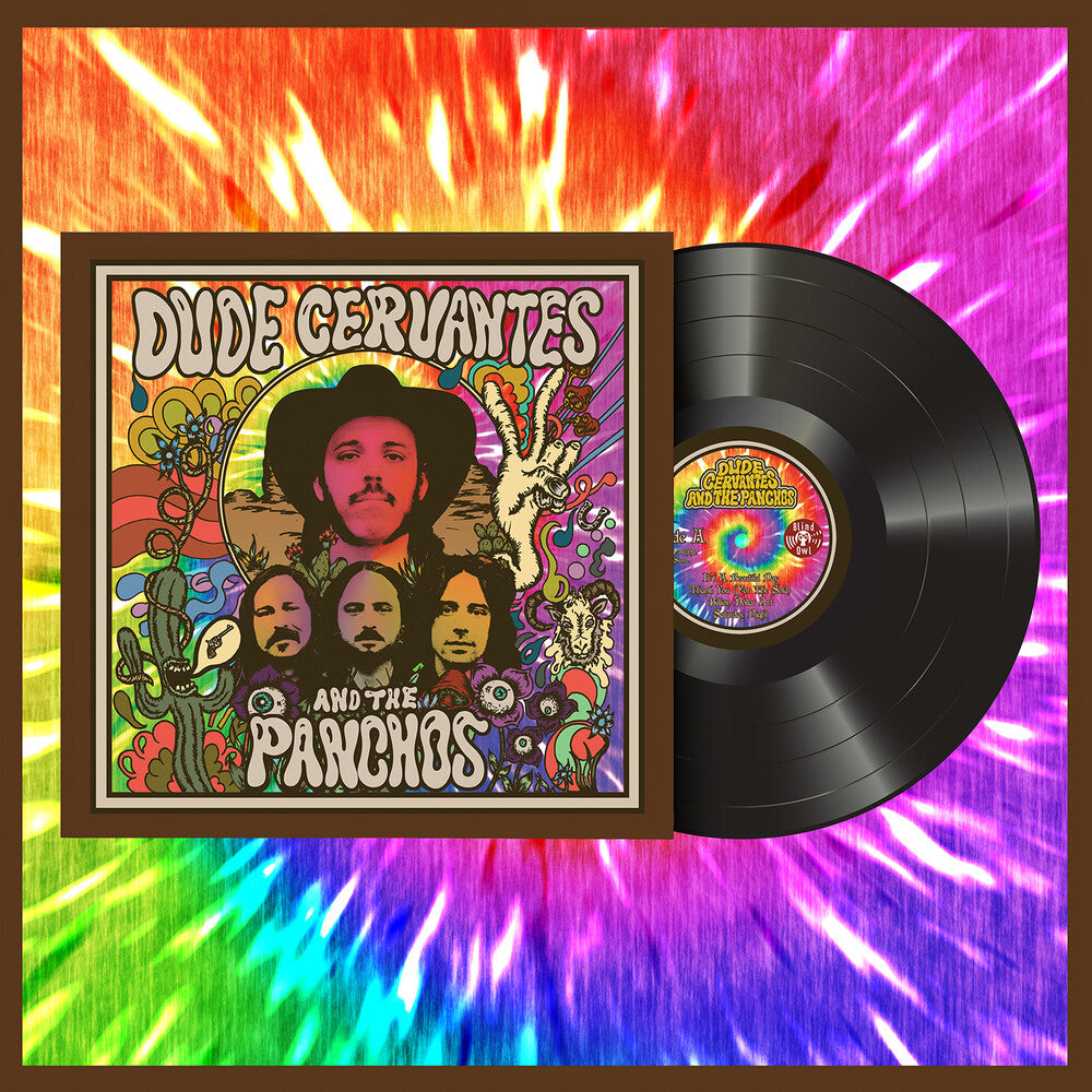 the album cover for Dude Cervantes &amp; The Panchos - Dude Cervantes &amp; The Panchos