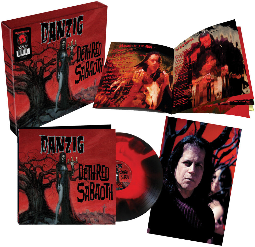 the album cover for Danzig - Deth Red Sabaoth [Black/Red Haze Box Set]