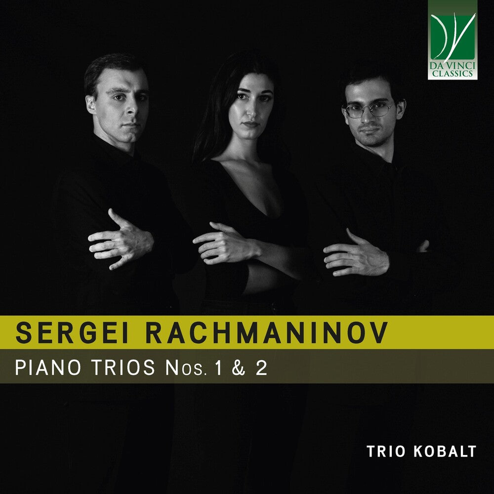 the album cover for Trio Kobalt - Rachmaninov: Piano Trios Nos. 1 &amp; 2