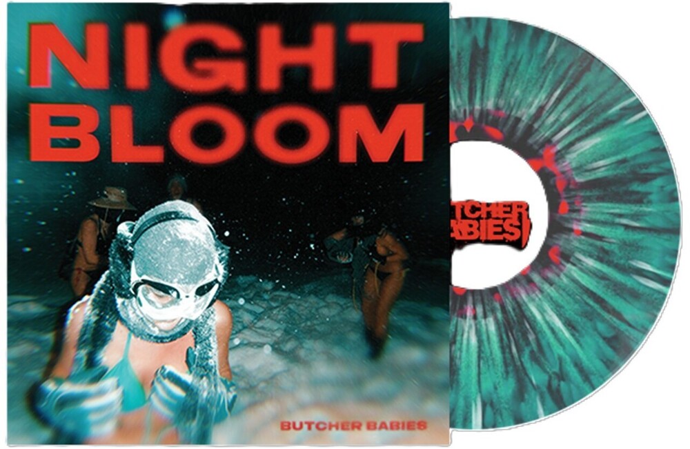 the album cover for Butcher Babies - Nightbloom [Foxfire]