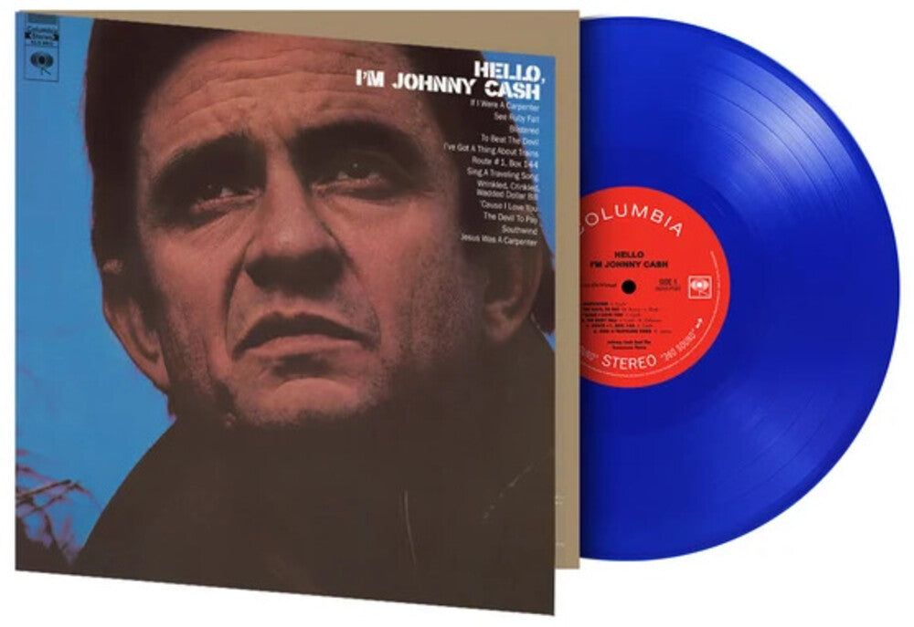 the album cover for Johnny Cash - Hello I&