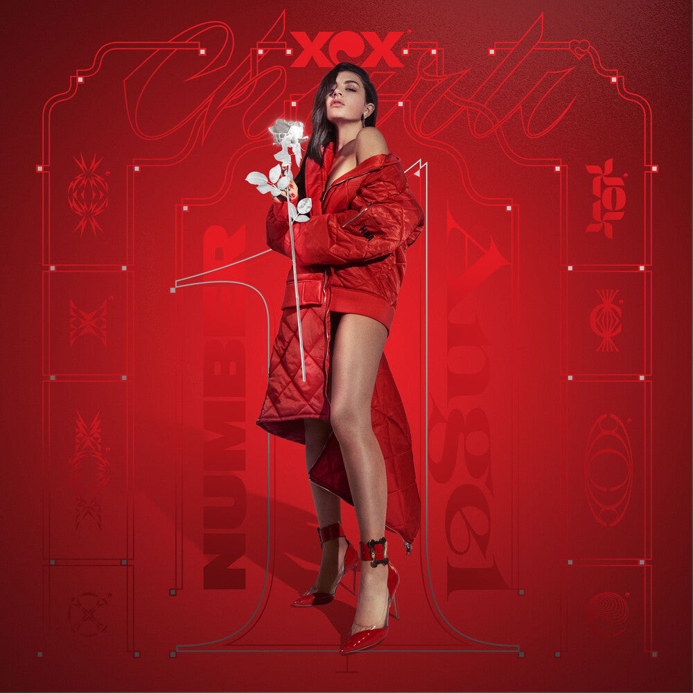 the album cover for Charli xcx - Number 1 Angel