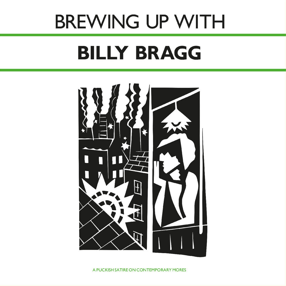the album cover for Billy Bragg - Brewing Up With