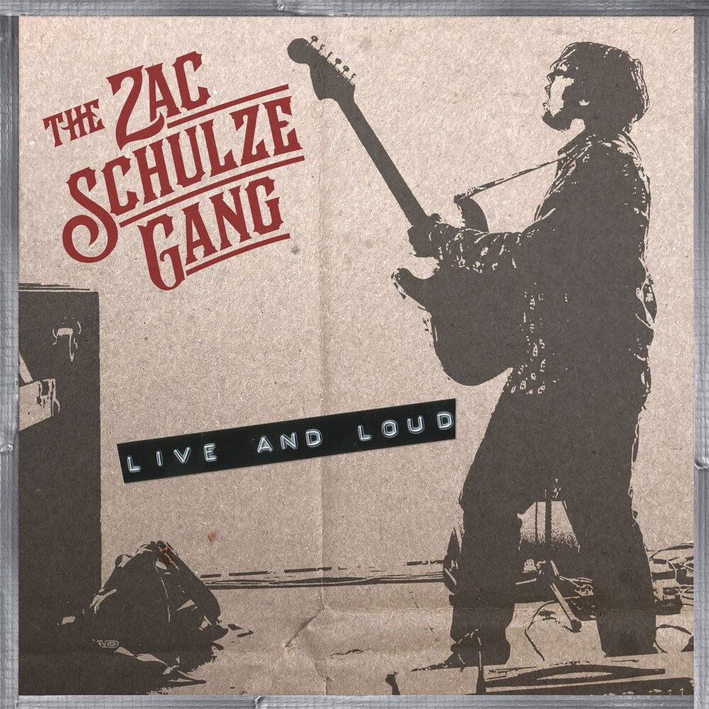 the album cover for Zac Schulze  Gang - Live &amp; Loud (Mlps) [Reissue]