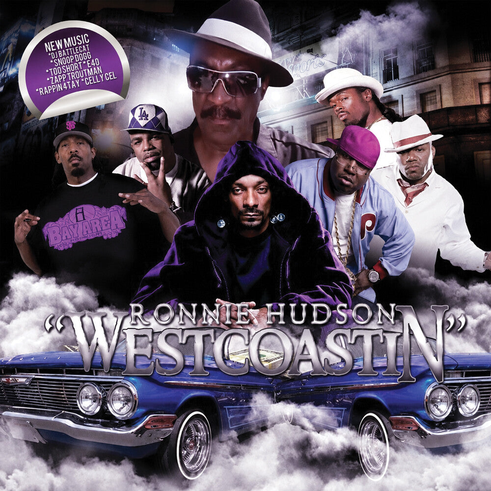 the album cover for Ronnie Hudson - Westcoastin&