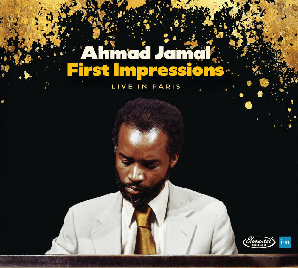 the album cover for Ahmad Jamal - First Impressions - Live In Paris [Deluxe] [Limited Edition]