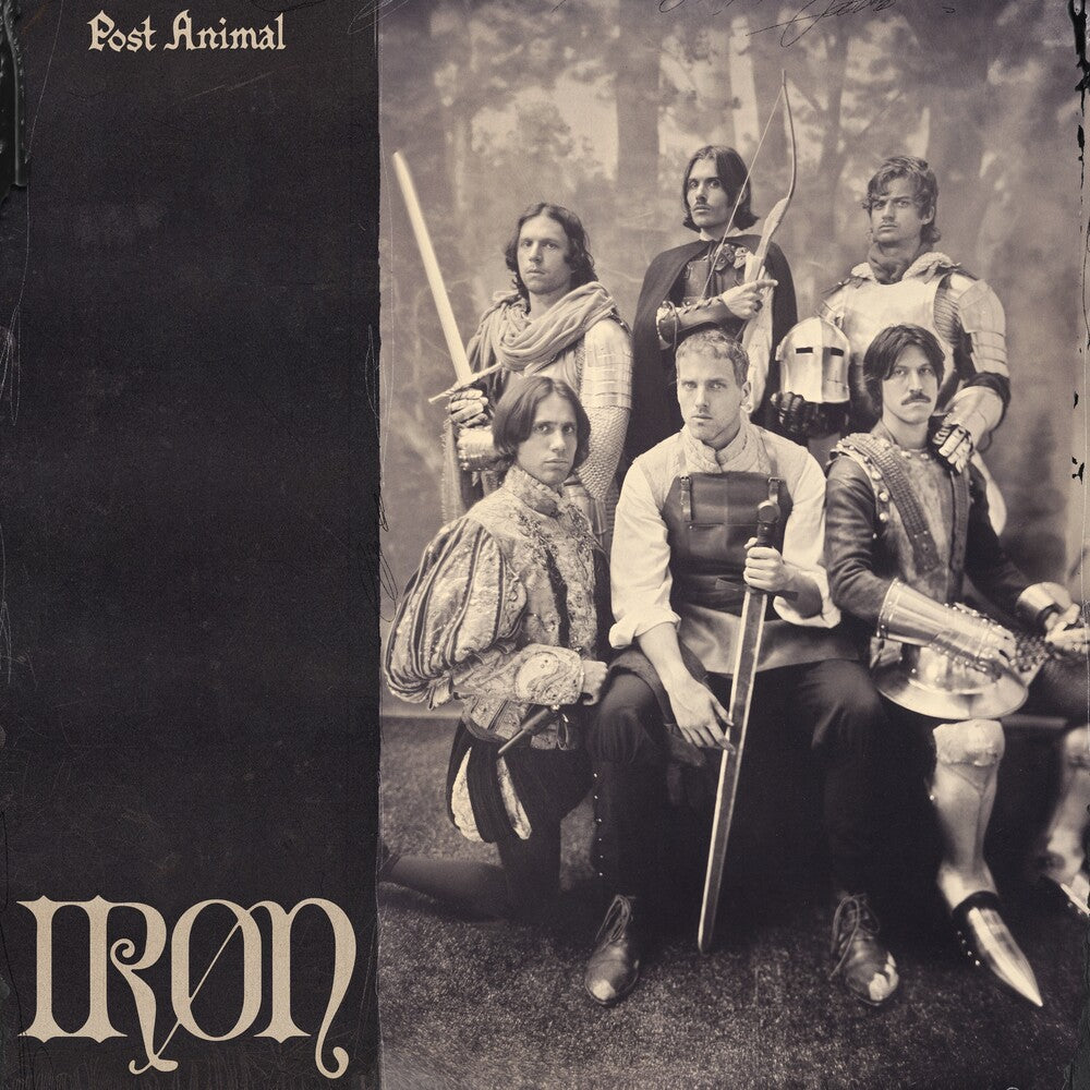 the album cover for Post Animal - Iron