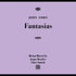 the album cover for John Zorn - Fantasias