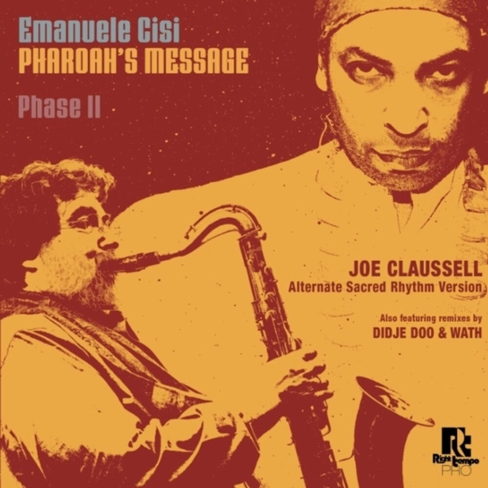 the album cover for Emanuele Cisi - Pharoah&