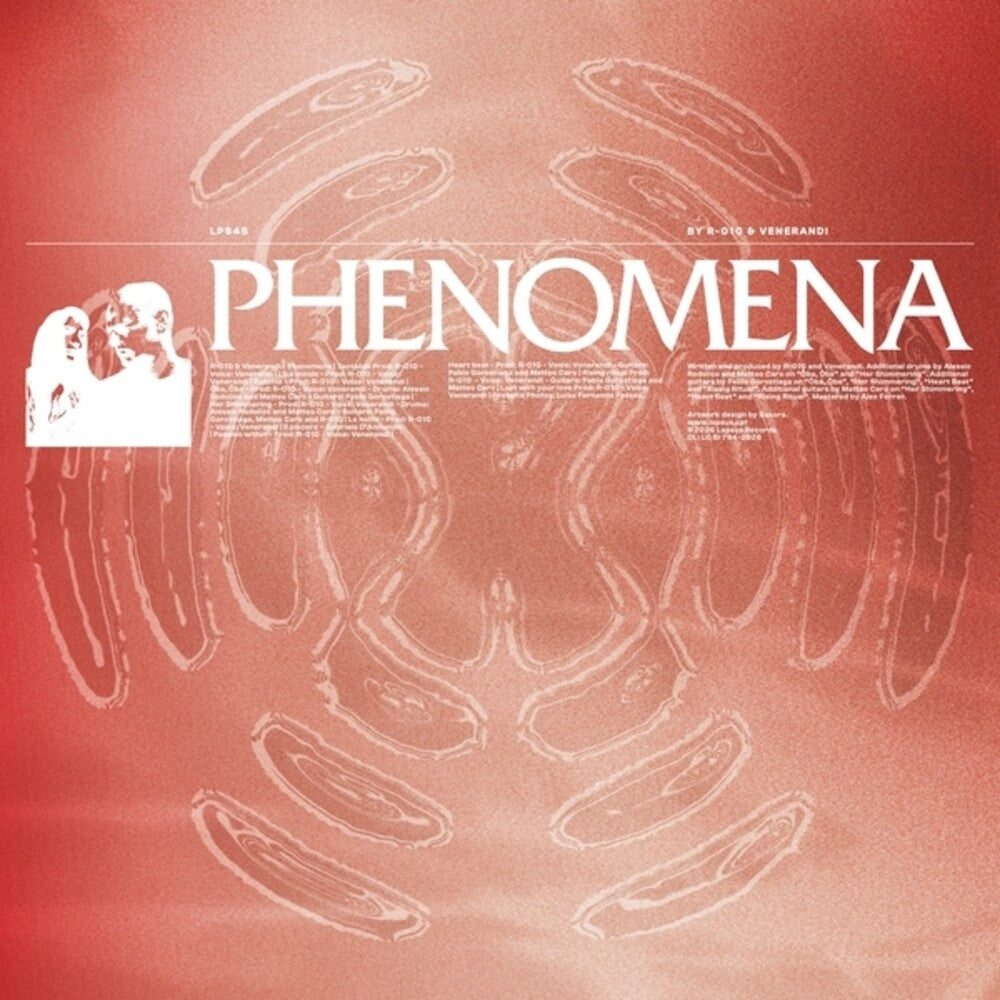the album cover for R-010 &amp; Venerandi - Phenomena