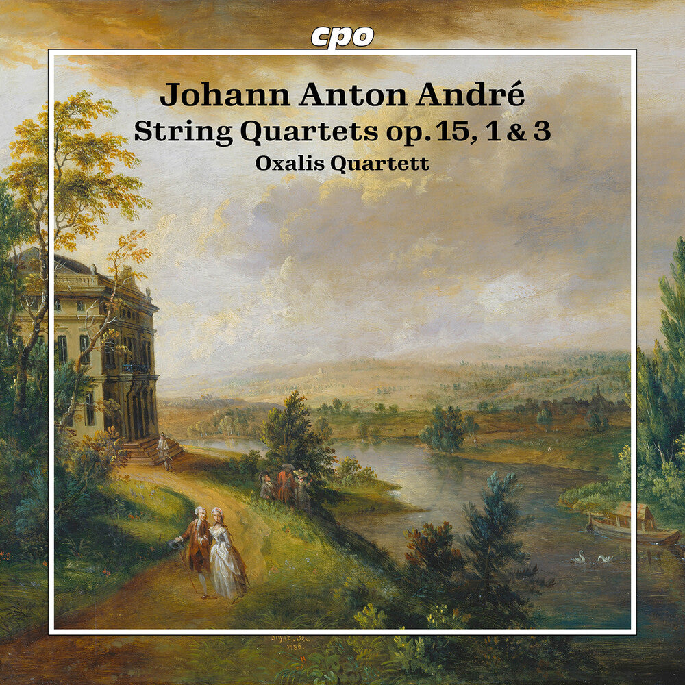 the album cover for Oxalis Quartett - String Quartets Op. 15 1 &amp; 3