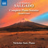 the album cover for Nicholas Susi - Salgado: Complete Pno Sonatas