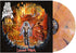 the album cover for 200 Stab Wounds - Lowest Form [Rigor Mortis - Yellow Orange Black Marble]