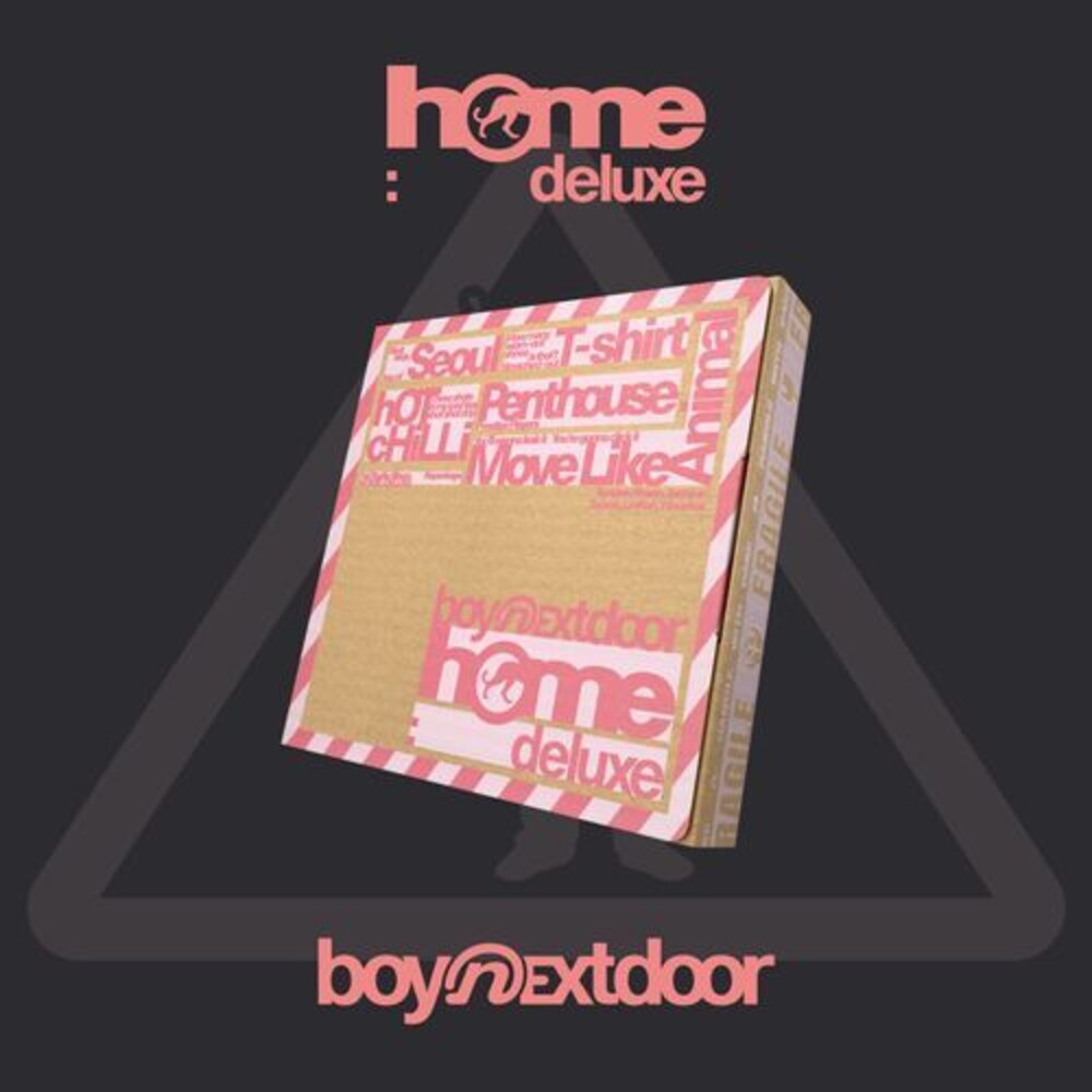 the album cover for BOYNEXTDOOR - HOME: DELUXE [SPARK Ver.]