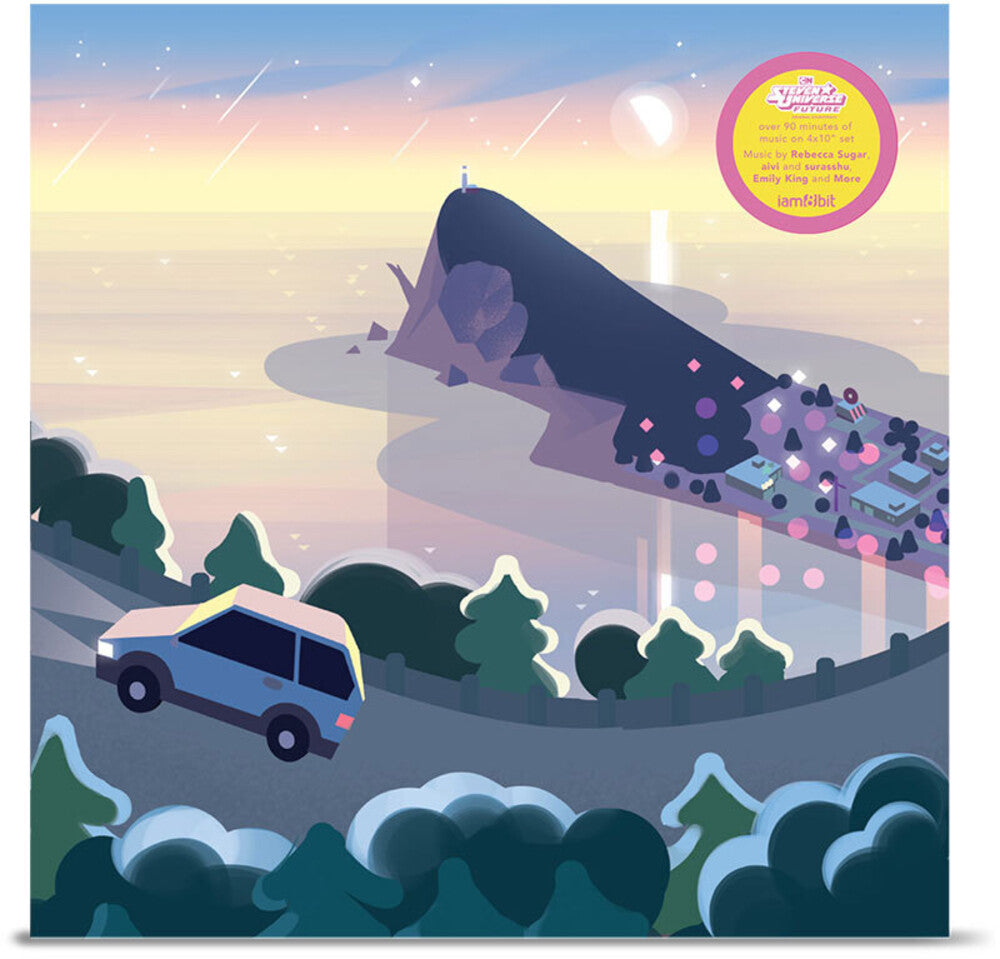the album cover for Aivi &amp; Surasshu - Steven Universe Future Ost (4-10inch/beach City Sunset 10inch)